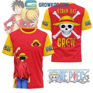 One Piece Straw Hat Crew Fan Hoodie T-Shirt