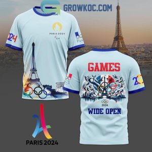 Paris Olympic 2024 Games Wide Open True Sport Spirit Hoodie T-Shirt