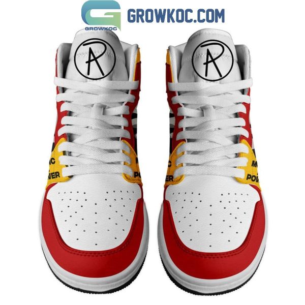 Paul King Artwerks Music Is Power Air Jordan 1 Shoes