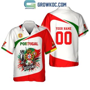 Portugal Football Team Fan Selecao Futbal UEFA Euro 2024 Personalized Hawaiian Shirts