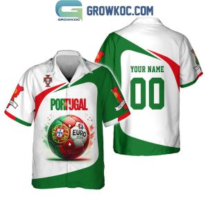 Portugal Football Team Fan UEFA Euro 2024 Personalized Hawaiian Shirts