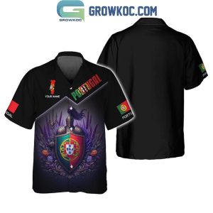 Portugal Football Team Royal Knight Euro 2024 Personalized Hawaiian Shirts