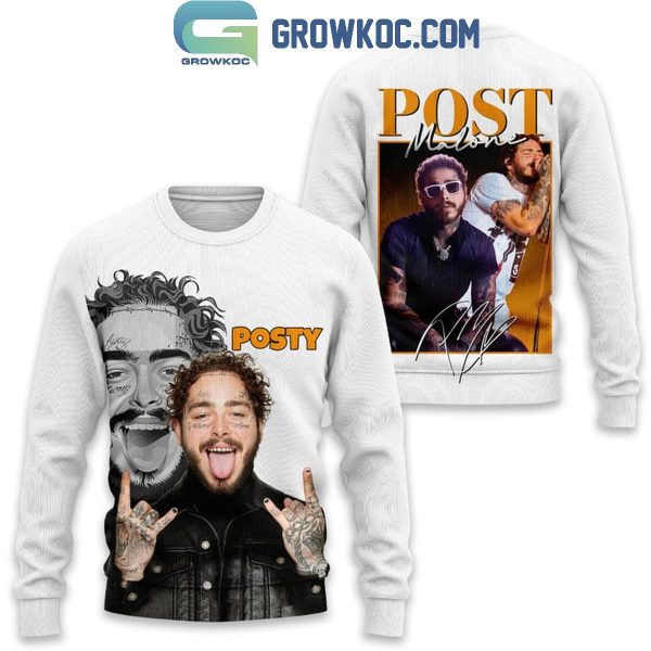 Post Malone Posty A Happier Song Hoodie T Shirt