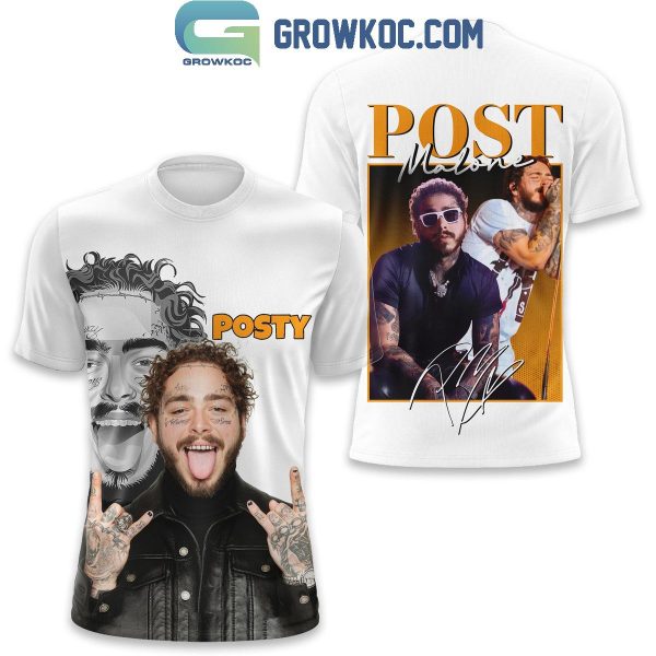 Post Malone Posty A Happier Song Hoodie T Shirt