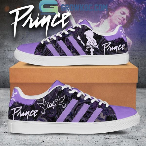 Prince While My Guitar Gently Weeps Fan Stan Smith Shoes