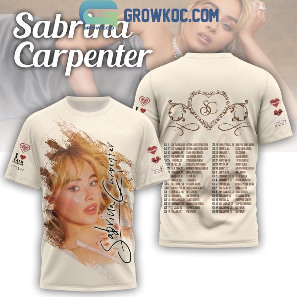 Sabrina Carpenter Short N Sweet Tour 2024 Schedule Hoodie T-Shirt