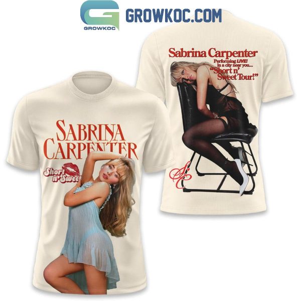 Sabrina Carpenter Sweet N’ Short Tour In Your City Hoodie T-Shirt