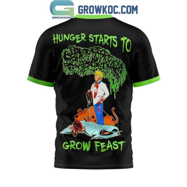 Scooby Doo Hunger Starts To Grow Feast Fan Hoodie T-Shirt
