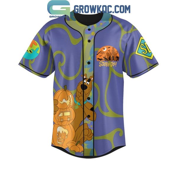 Scooby Doo Pizza Ghost Scooby Doo Run Personalized Baseball Jersey