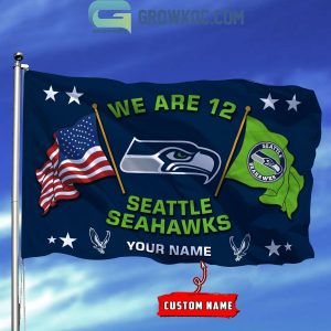 Seattle Seahawks We Are 12 2024 Personalized Flag