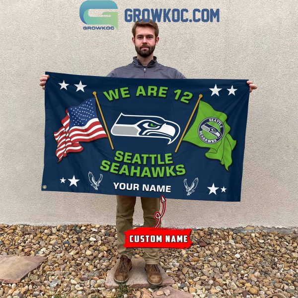 Seattle Seahawks We Are 12 2024 Personalized Flag