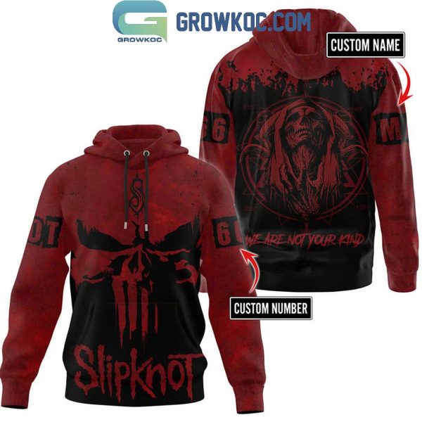Slipknot We Are Not Your Kind 666 Fan Personalized Hoodie T-Shirt