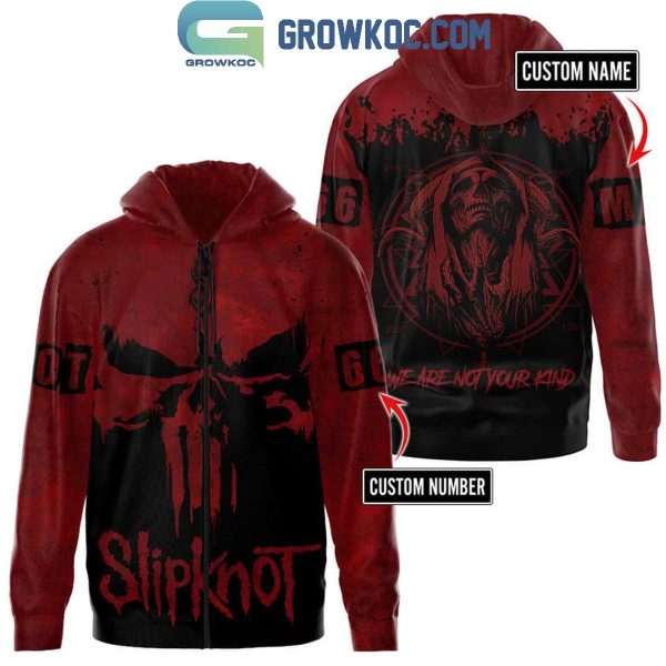 Slipknot We Are Not Your Kind 666 Fan Personalized Hoodie T-Shirt