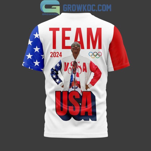 Snoopy Dogg Team 2024 USA Olympic Hoodie T Shirt