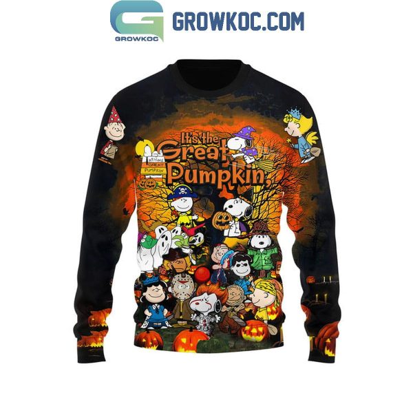 Snoopy It’s The Great Pumpkin Fan Celebration Halloween Hoodie T-Shirt