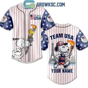 Looney Tunes USA Olympic Stronger Together Personalized Baseball Jersey