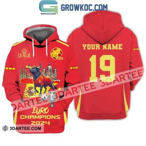 Spain National Team Football Player Euro 2024 Champions Hoodie T-Shirt