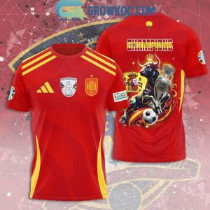 Spain National Football Team Champions Euro 2024 King Hoodie T-Shirt