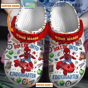 Spider Man Rollin’ Ito School Personalized Crocs Clogs