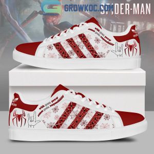 Spider Man With Great Power Comes Great Responsibitity Fan Stan Smith Shoes