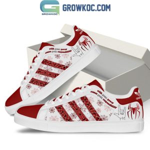 Spider Man With Great Power Comes Great Responsibitity Fan Stan Smith Shoes