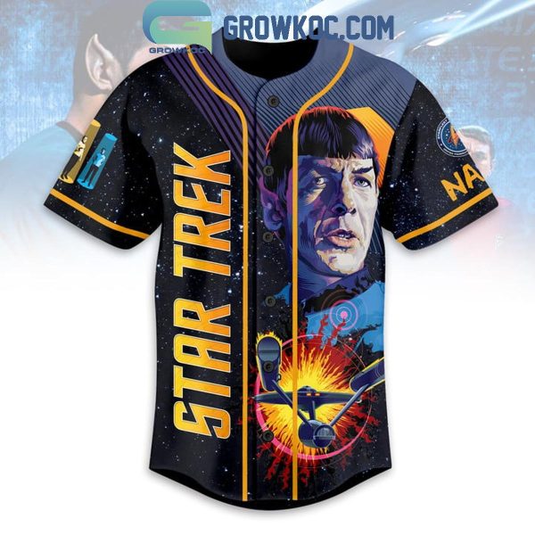 Star Trek Team Up Personalized Baseball Jersey