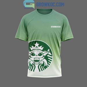 Star Wars Baby Yoda It?s Starbucks Time Hoodie T Shirt