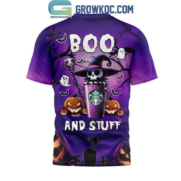 Starbucks Boo And Stuff Spooky Season 2024 Hoodie T-Shirt