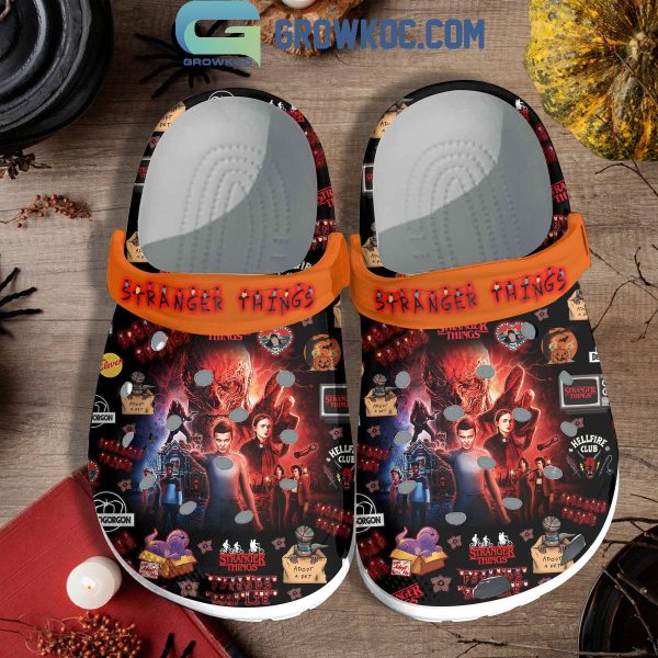 Stranger Things Friends Don’t Lie With Fear Crocs Clogs