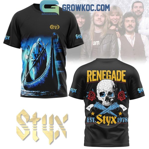 Styx Renegade Est. 1978 Band Hoodie T Shirt