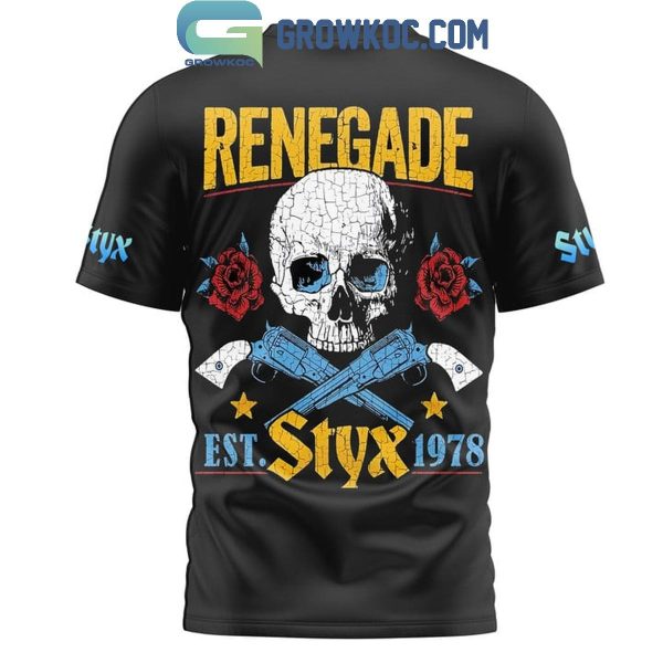 Styx Renegade Est. 1978 Band Hoodie T Shirt