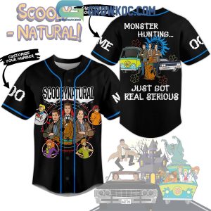 Supernatural Scooby Doo Monster Hunting Personalized Baseball Jersey