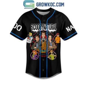 Supernatural Scooby Doo Monster Hunting Personalized Baseball Jersey
