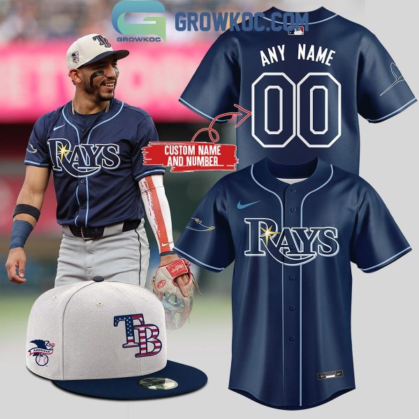 Tampa Bay Rays 2024 Fan Stars Personalized Baseball Jersey