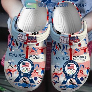 Team USA 2024 Paris Summer Olympic Crocs Clogs