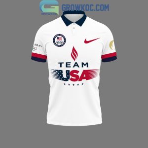 Team USA 2024 Paris Summer Olympic Polo Shirts
