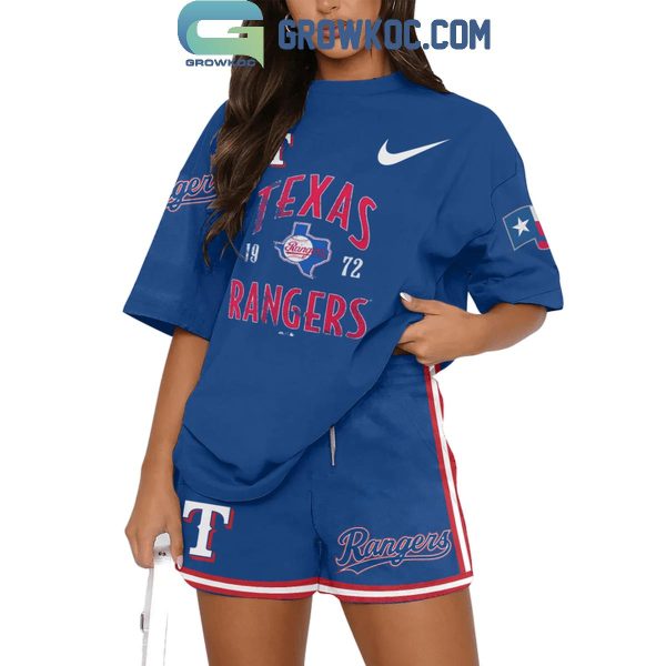 Texas Rangers Forever Fan No Matter What T-Shirt Shorts Pants