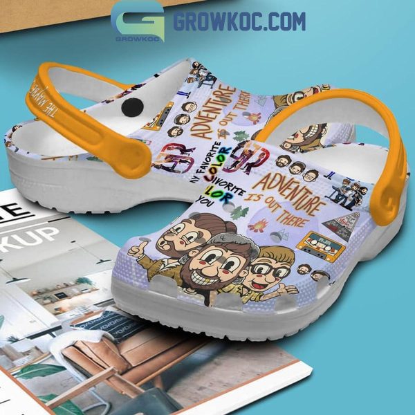 The Maybe Man Adventure Is Out There Fan Crocs Clogs