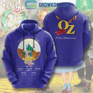 The Wizard Of Oz Celebrating 85 Years Of The Memories 1939-2024 Hoodie T Shirt