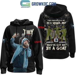 Tobey Eminem This Guy Got Bit By A Goat Not A Spider Fan Hoodie T-Shirt