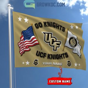 UCF Knights 2024 Go Knights Personalized Flag