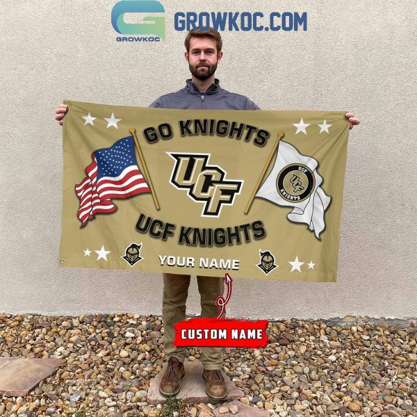 UCF Knights 2024 Go Knights Personalized Flag