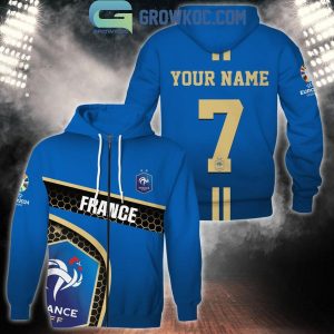 UEFA Euro 2024 France Football Team Fan Personalized Hoodie T-Shirt