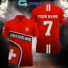 Portugal Football Team Fan Selecao Futbal UEFA Euro 2024 Personalized Polo Shirts