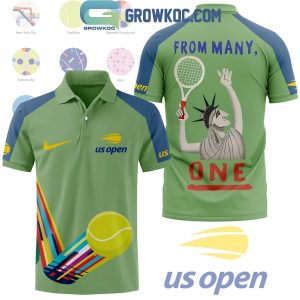 US Open Tennis From Many One 2024 Polo Shirts