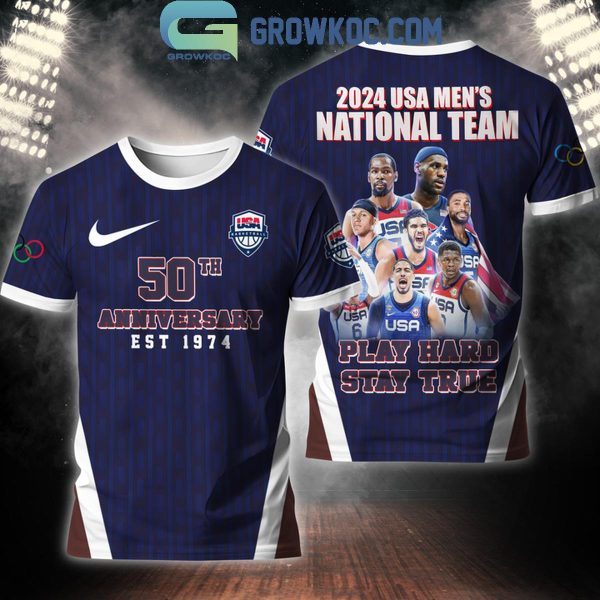 USA Men’s National Team 50th Anniversary Hoodie T-Shirt