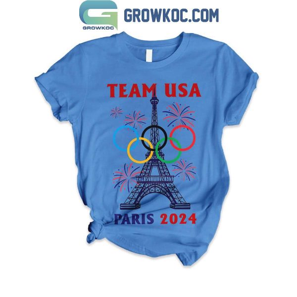 USA Olympic Paris 2024 Best Team Fleece Pajamas Set