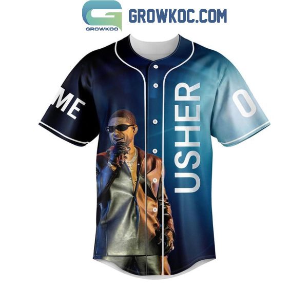 Usher 2024 Pas Present Future Tour Personalized Baseball Jersey