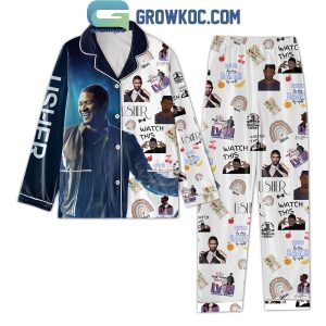 Usher Watch This Polyester Pajamas Set