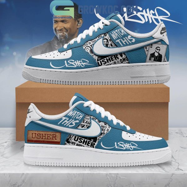 Usher Watch This Tour 2024 Air Force 1 Shoes